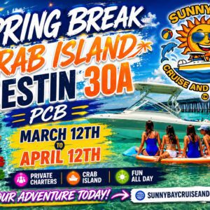Spring Break Crab Island Experience